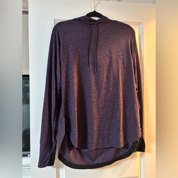 Serene Tangerine Hooded Pullover (L) - Picture 1 of 3